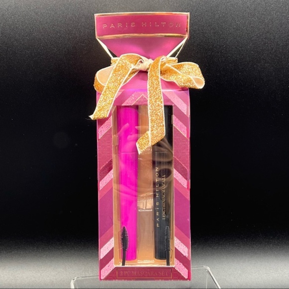 Paris Hilton Mascara Duo Set Lengthening Mascara & Volumizing Mascara New NIB